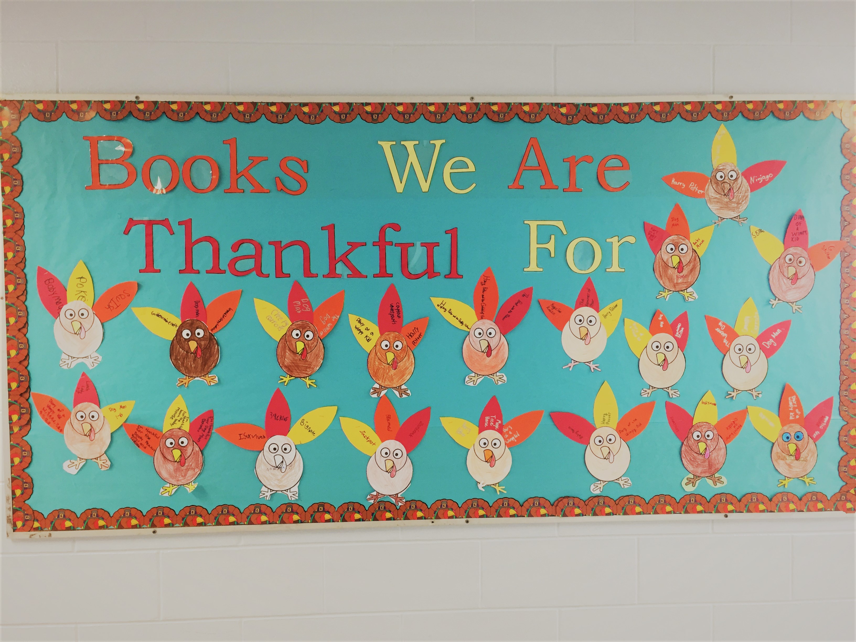 November Bulletin Board Ideas - That Library Media Teacher